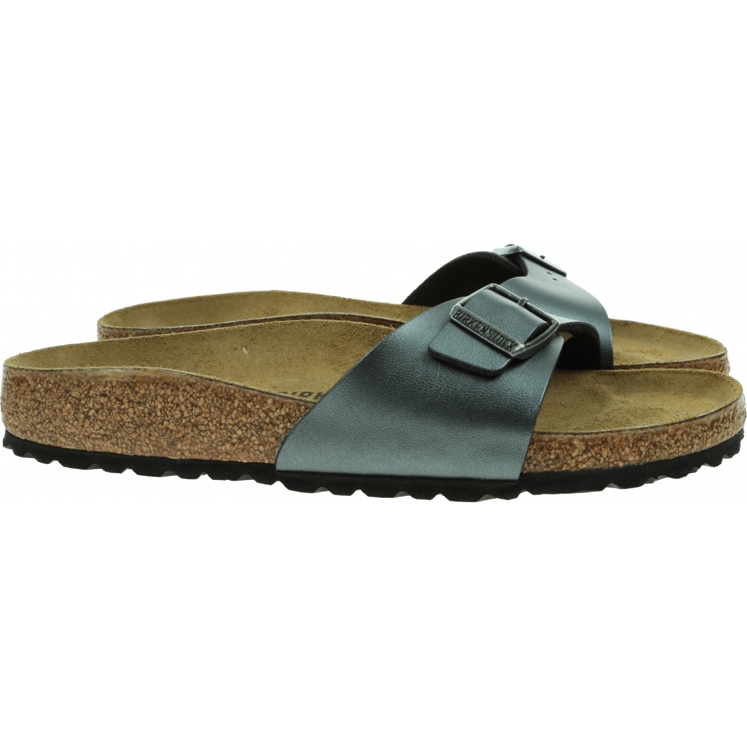 Klapki BIRKENSTOCK Madrid BF 1021532 Metallic Black