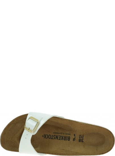Klapki BIRKENSTOCK Madrid BF Patent 1005310 White