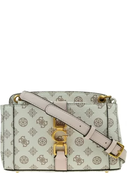 Logowana Listonoszka GUESS Brianna Society Crossbody HWPA8489140 CRG