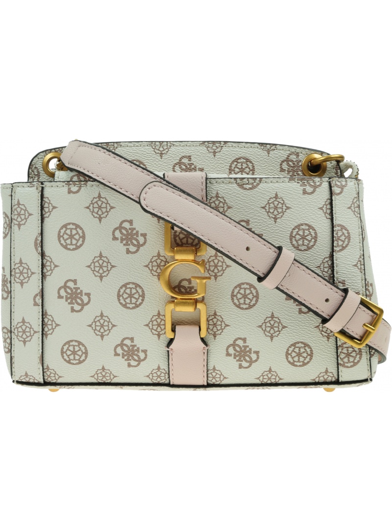 Logowana Listonoszka GUESS Brianna Society Crossbody HWPA8489140 CRG