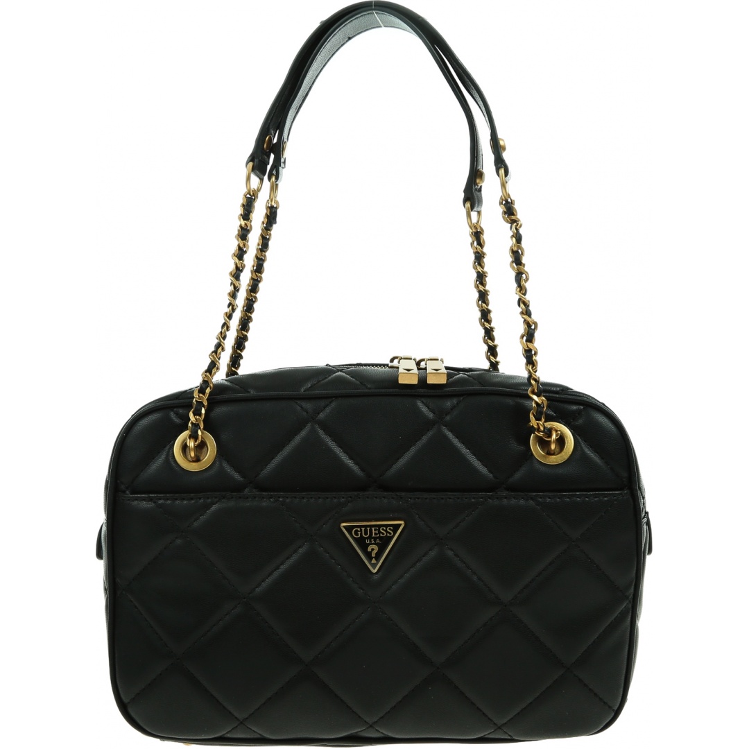 Torebka GUESS Cesilly Top Zip HWQB7679180 BLA