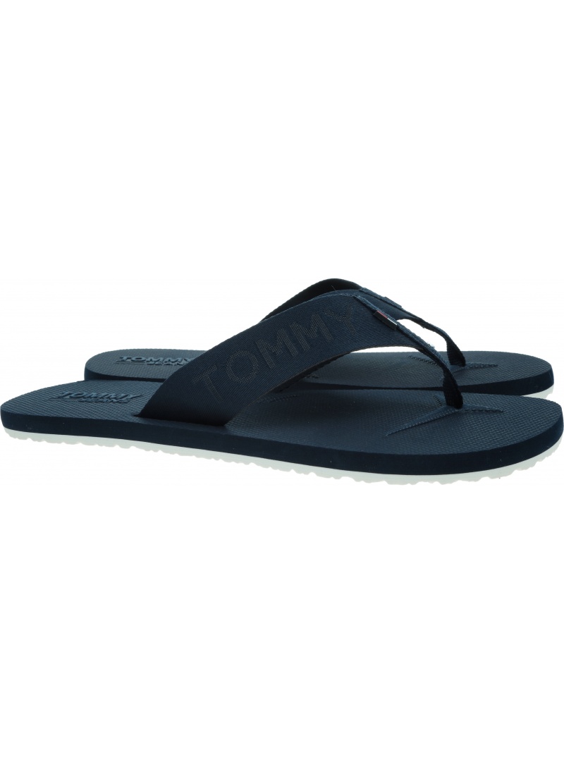 Japonki Męskie TOMMY JEANS Comfort Footbed EM0EM01001 0GY