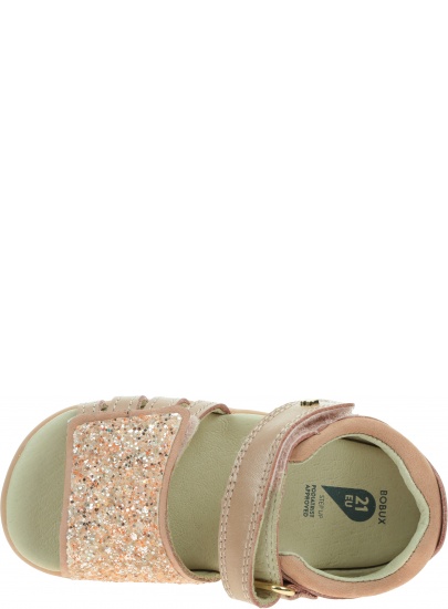 Sandały BOBUX Gem Rose Gold Sparkle 733302