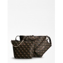 Logowana Torebka GUESS Eco Brenton Bucket HWESG839001 BNL