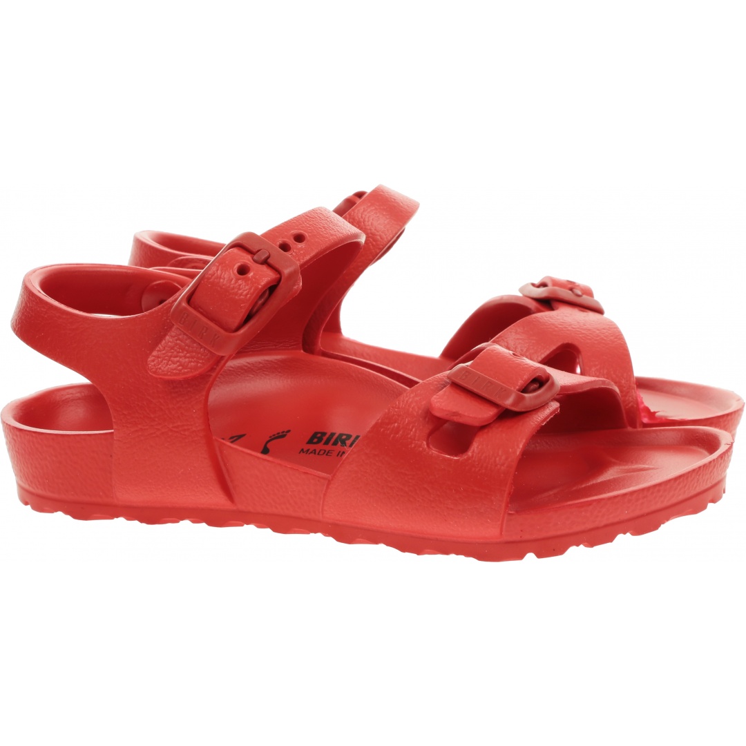 Sandały BIRKENSTOCK Rio Eva 1021671 Red