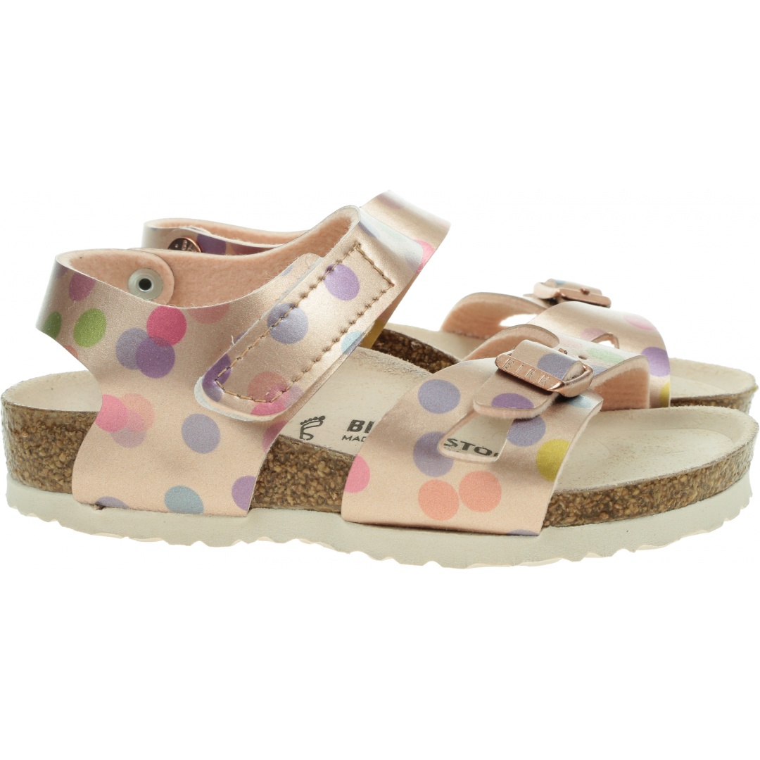Sandały BIRKENSTOCK Colorado Kids BF Metallic 1021639 Copper