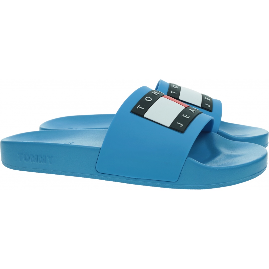 Klapki Damskie TOMMY JEANS Flag Pool Slide EN0EN01889 CY0