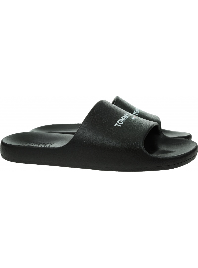 Klapki Męskie TOMMY JEANS Essential Pool Slide EM0EM00978 BDS