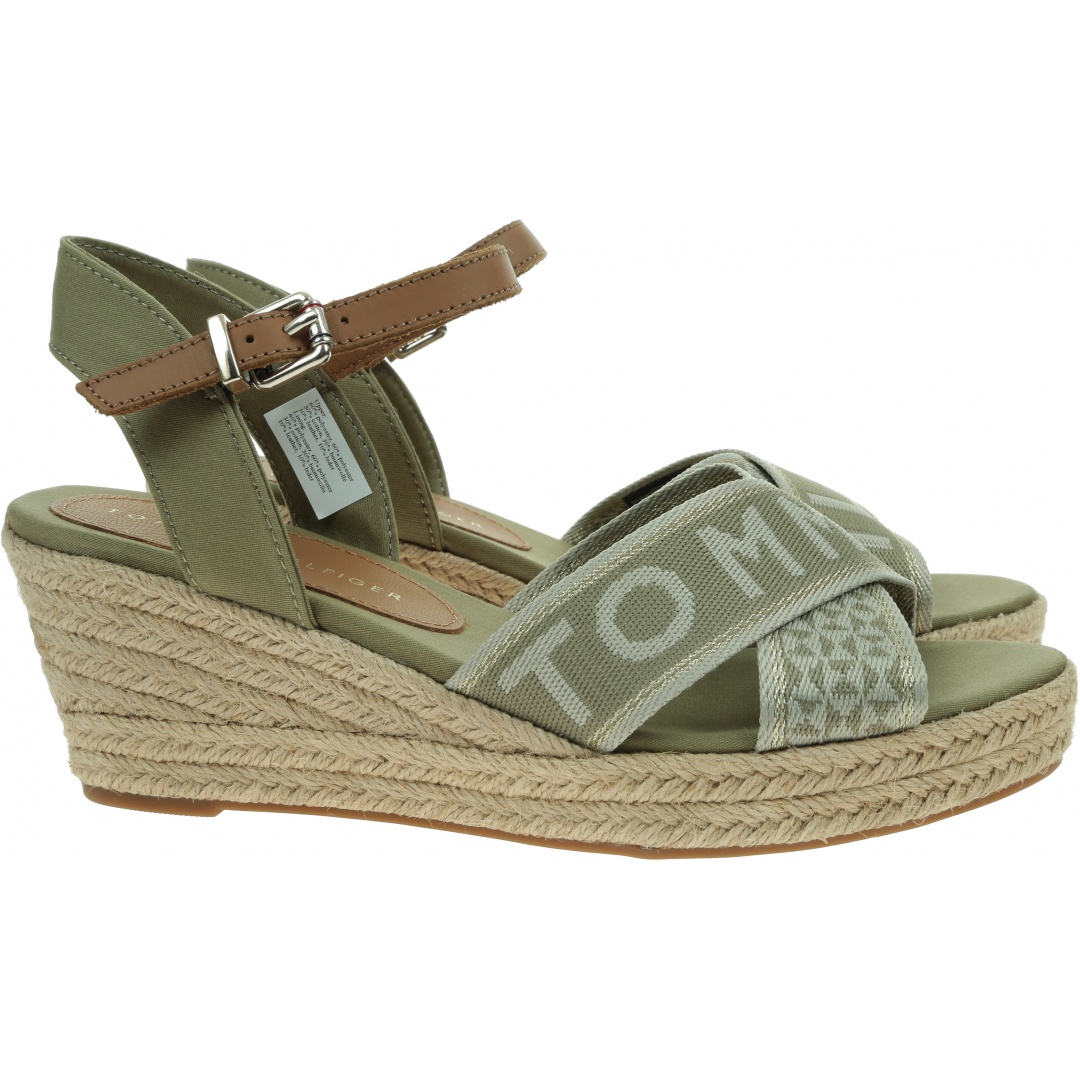 Espadryle TOMMY HILFIGER Webbing Low FW0FW06297 GXR