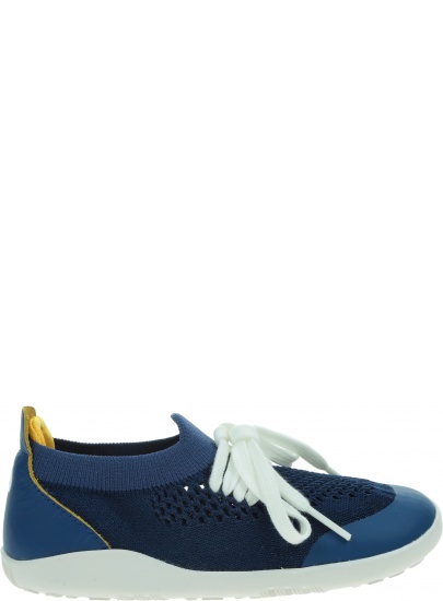 Ultralekkie Buty BOBUX Play Knit Blueberry + Yellow 636406e