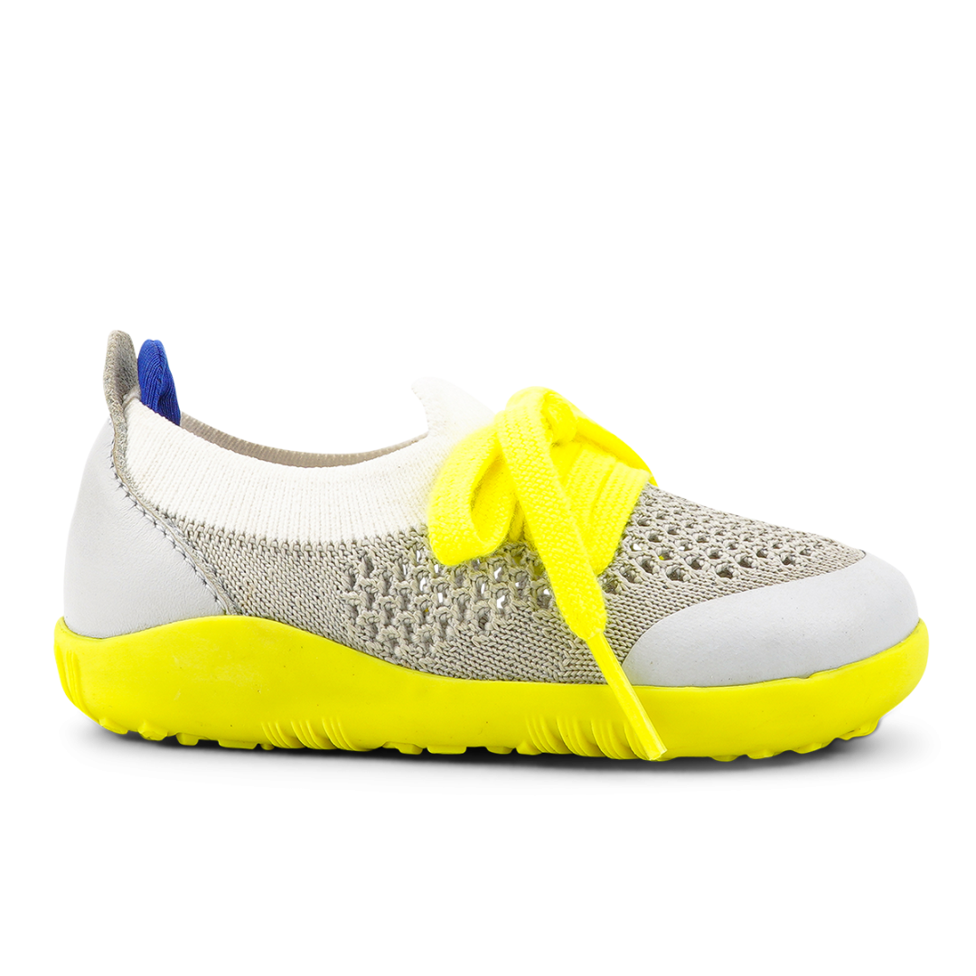 Ultralekkie Buty BOBUX Play Knit Grey + White 732708