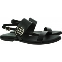 Sandały TOMMY HILFIGER Round Th Flat Sandal FW0FW06230 BDS