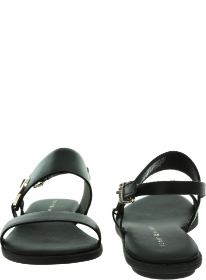 Sandały TOMMY HILFIGER Round Th Flat Sandal FW0FW06230 BDS