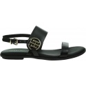 Sandały TOMMY HILFIGER Round Th Flat Sandal FW0FW06230 BDS