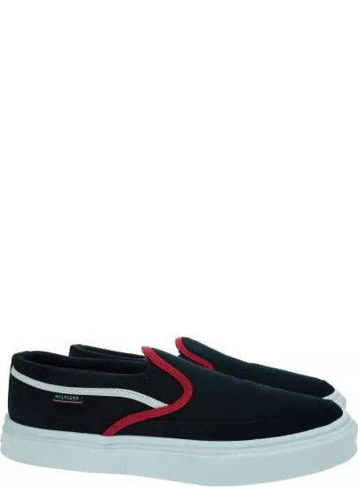 Trampki Męskie TOMMY HILFIGER Lightweight Sport Slip On FM0FM04011 DW5