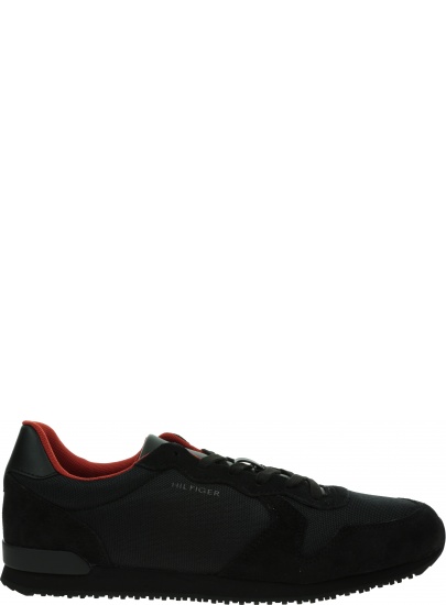 Sneakersy Męskie TOMMY HILFIGER Iconic Material Mix FM0FM04022 BDS