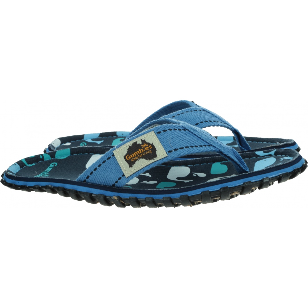 Japonki GUMBIES Islander Canvas Whales