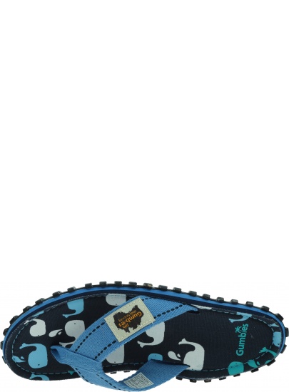 Japonki GUMBIES Islander Canvas Whales