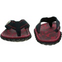 Japonki GUMBIES Islander Canvas Red Blue Rose