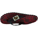 Japonki GUMBIES Islander Canvas Red Blue Rose