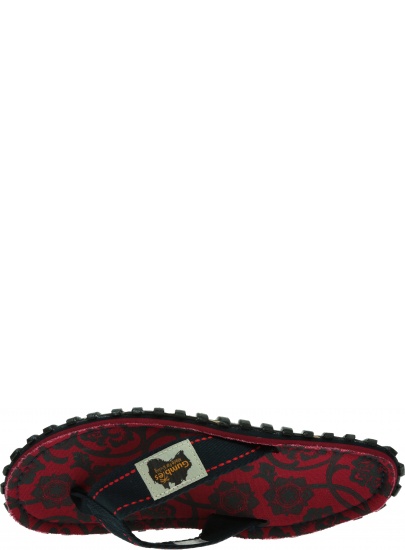 Japonki GUMBIES Islander Canvas Red Blue Rose