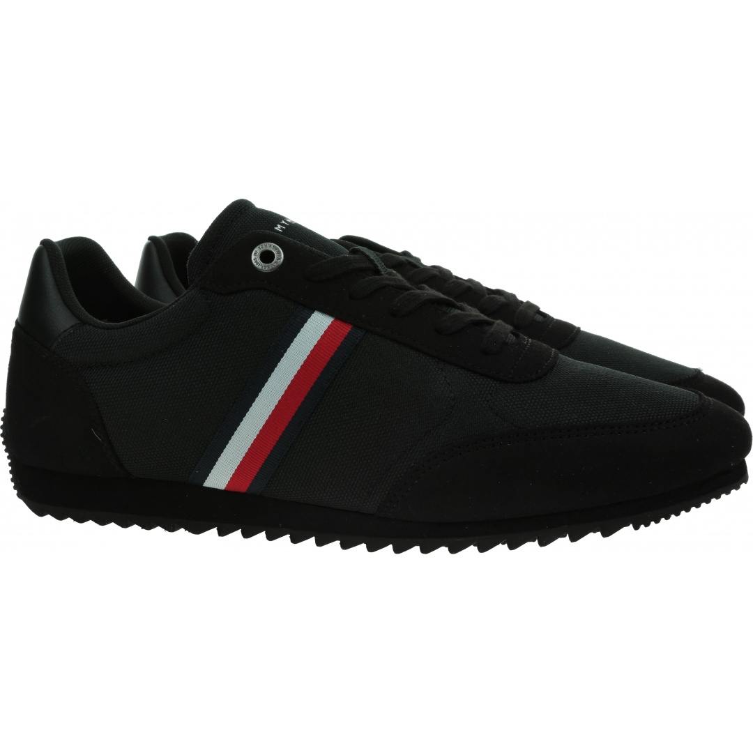 Półbuty Męskie TOMMY HILFIGER Essential Mesh Runner FM0FM04021 BDS