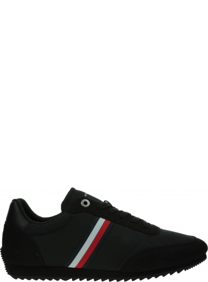 Półbuty Męskie TOMMY HILFIGER Essential Mesh Runner FM0FM04021 BDS
