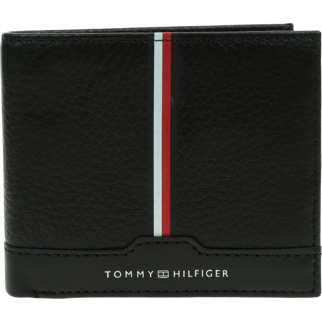 Portfel Męski TOMMY HILFIGER Th Downtown Extra CC AM0AM08589 BDS