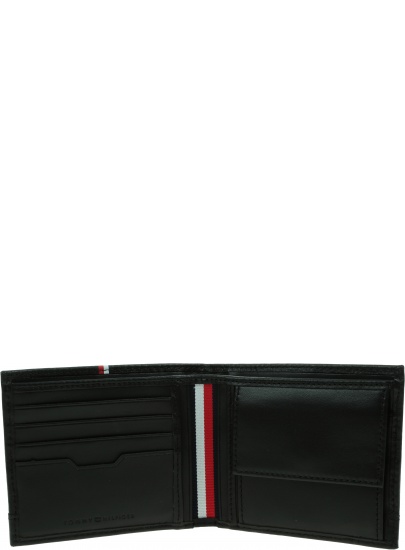 Portfel Męski TOMMY HILFIGER Th Downtown Extra CC AM0AM08589 BDS
