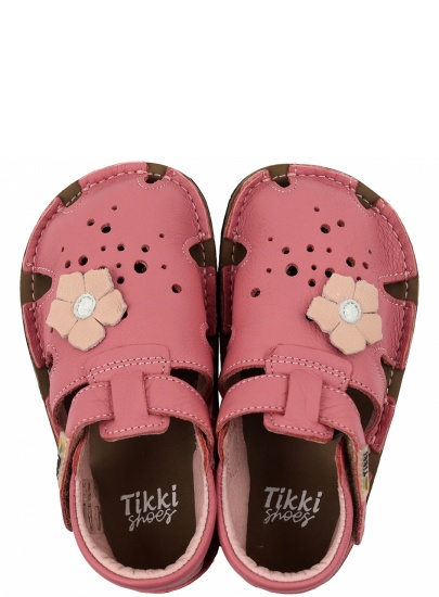 Sandały z Kwiatkiem Barefoot TIKKI Aranya 01 Blush