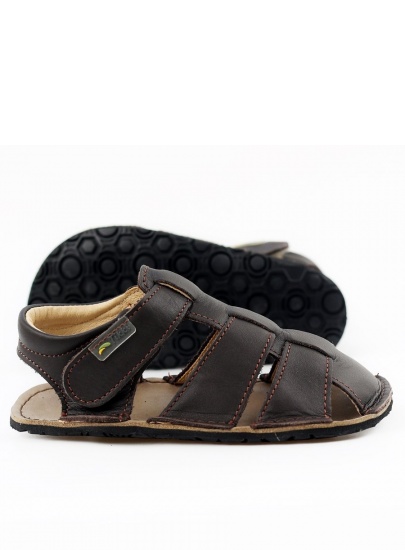 Ultralekkie Sandały Barefoot TIKKI Lasta 08 Leather Terra