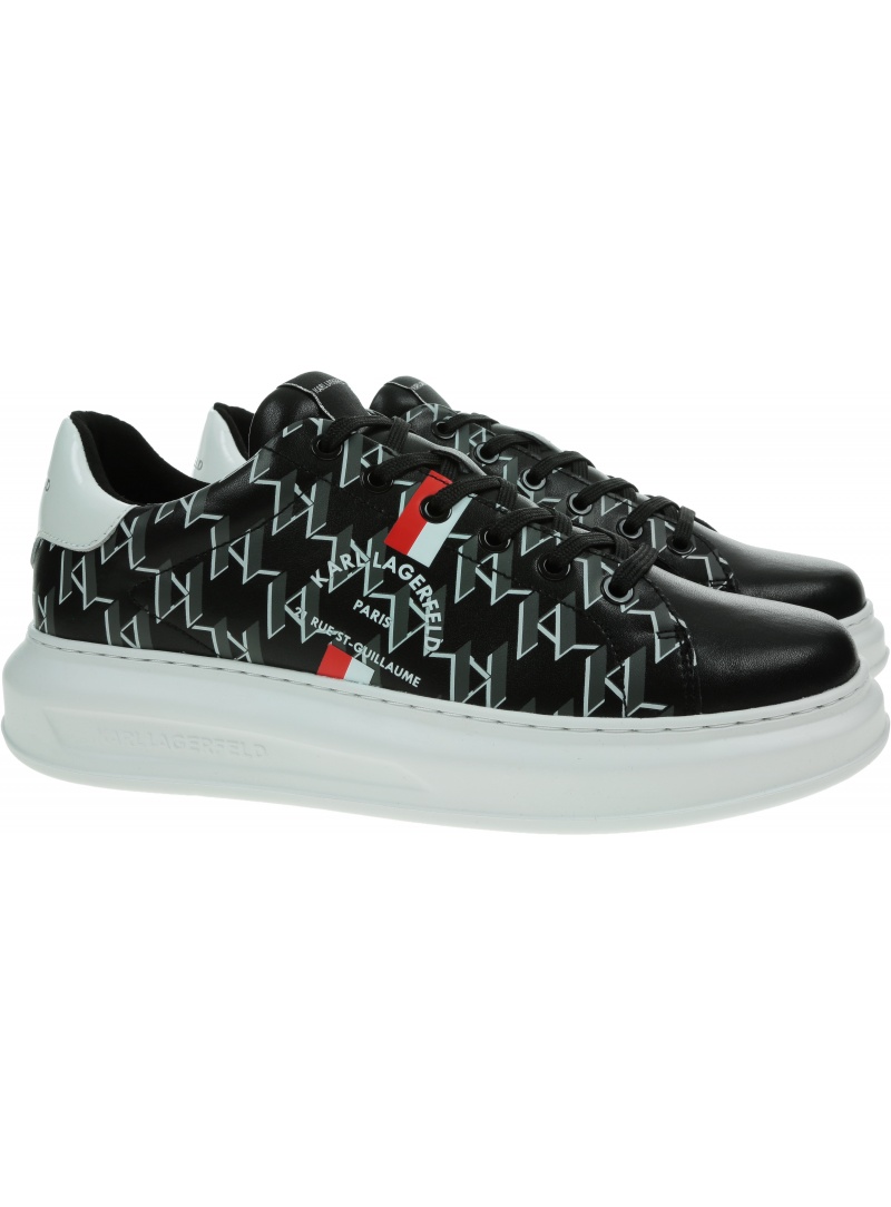 Sneakersy KARL LAGERFELD Kapri Mens Mono Maison Lo Lace KL52589 000 Sneakersy KARL LAGERFELD Kapri Mens Mono Maison Lo Lace KL52589 000