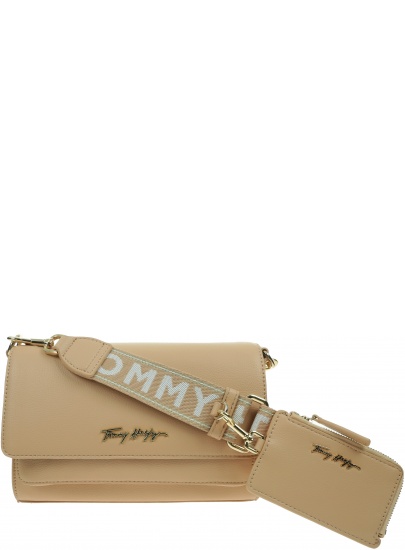 Torebka na Szerokim Pasku TOMMY HILFIGER Tommy Joy AW0AW11362 ABR