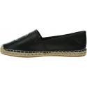 Espadryle Damskie TOMMY HILFIGER Th Logo Leather Espadrille FW0FW06168 BDS