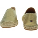 Espadryle Damskie TOMMY HILFIGER Th Logo Metallic Espadrille FW0FW06318 0LJ