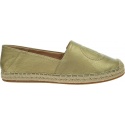 Espadryle Damskie TOMMY HILFIGER Th Logo Metallic Espadrille FW0FW06318 0LJ