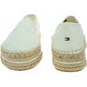 TOMMY HILFIGER Th Textured Flatform Espadrille FW0FW06433 YBL 2