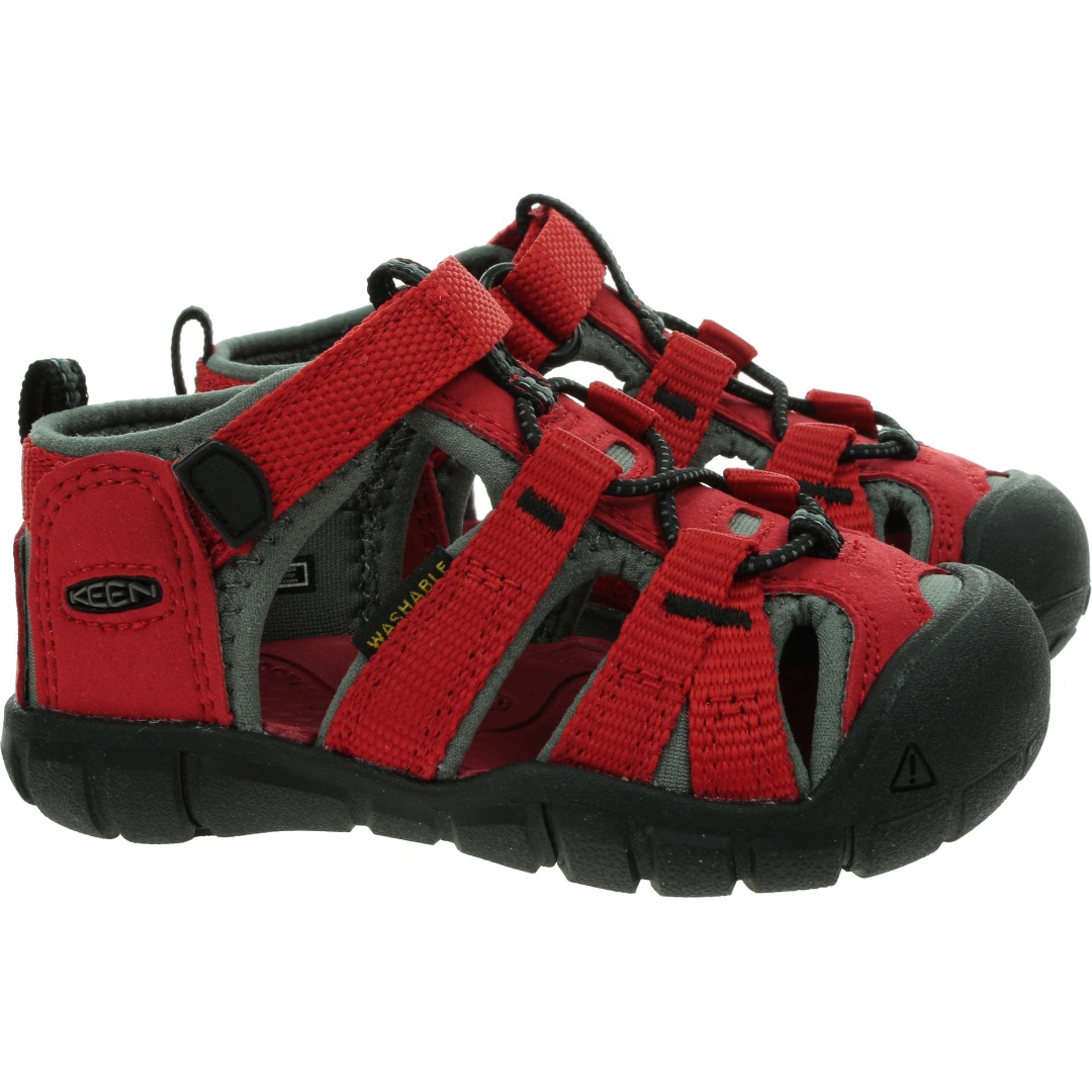 Sportowe Sandały KEEN Seacamp II Cnx 1014442 Racing Red/Gargoyle