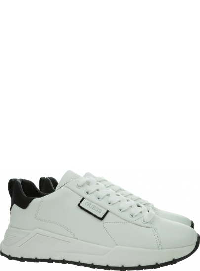 Białe Sneakersy GUESS Lucca FM6LUCLEA12 WHBLK