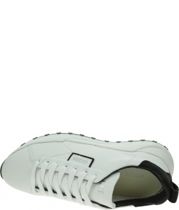 Białe Sneakersy GUESS Lucca FM6LUCLEA12 WHBLK