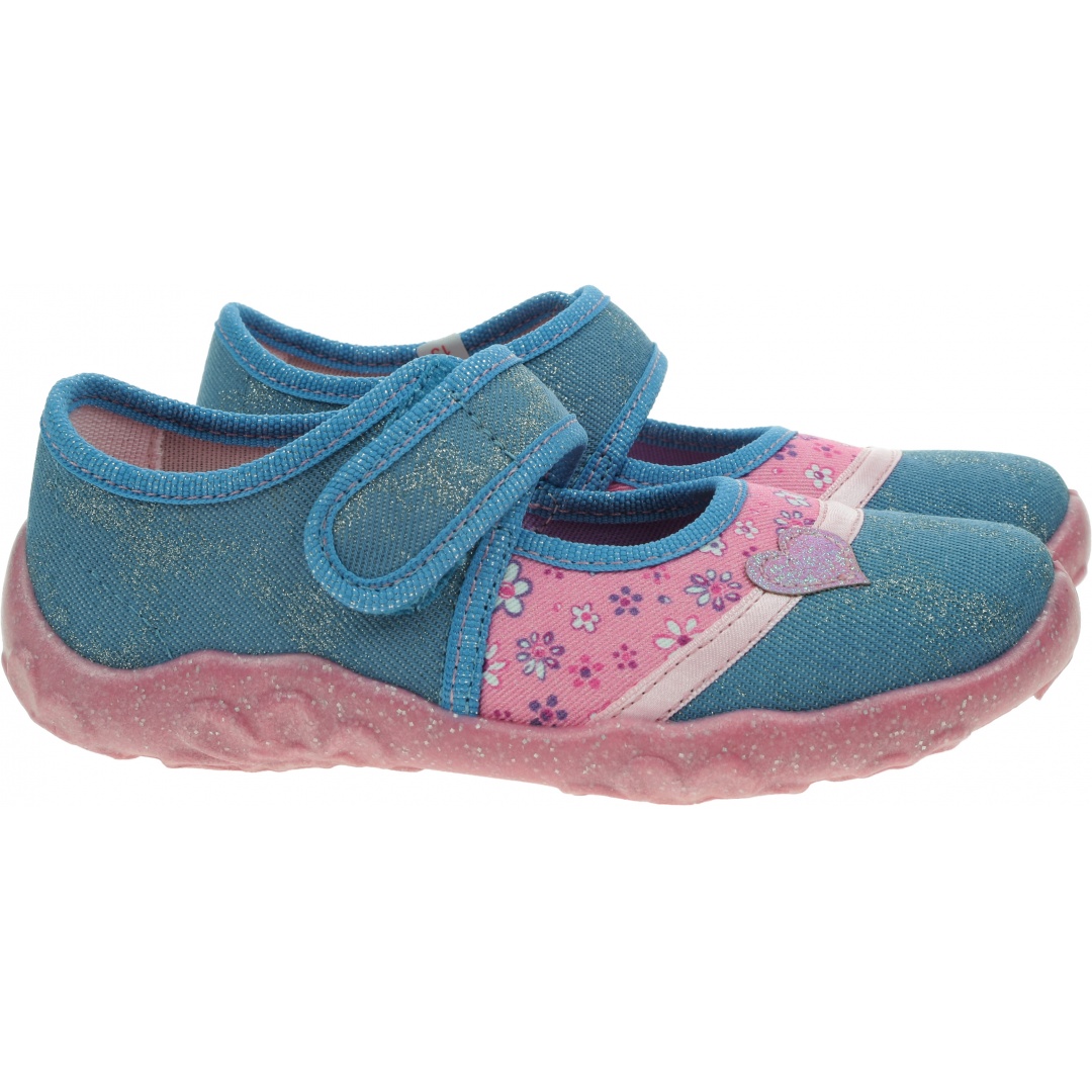Błękitne Kapcie SUPERFIT Bonny 1-800284-8400