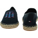 Espadryle Damskie TOMMY HILFIGER Th Logo Espadrille FW0FW06158 DW5