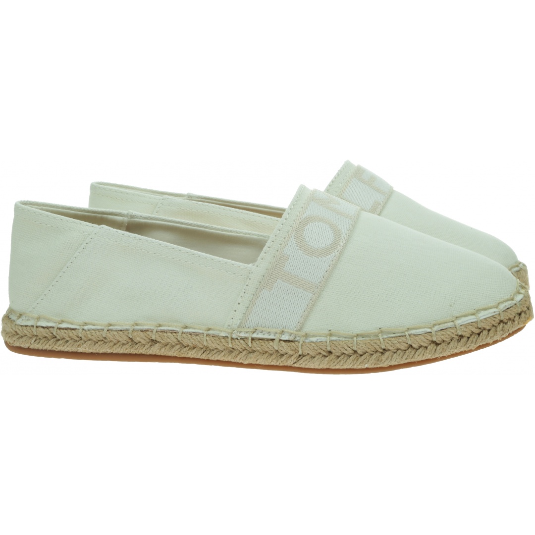 Espadryle Damskie TOMMY HILFIGER Webbing Espadrille FW0FW06434 YBL