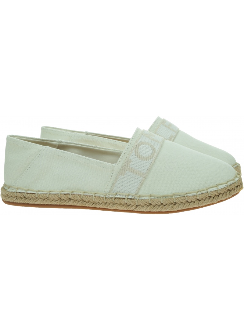 Espadryle Damskie TOMMY HILFIGER Webbing Espadrille FW0FW06434 YBL