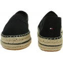 Espadryle Damskie TOMMY HILFIGER Th Textured Flatform Espadrille