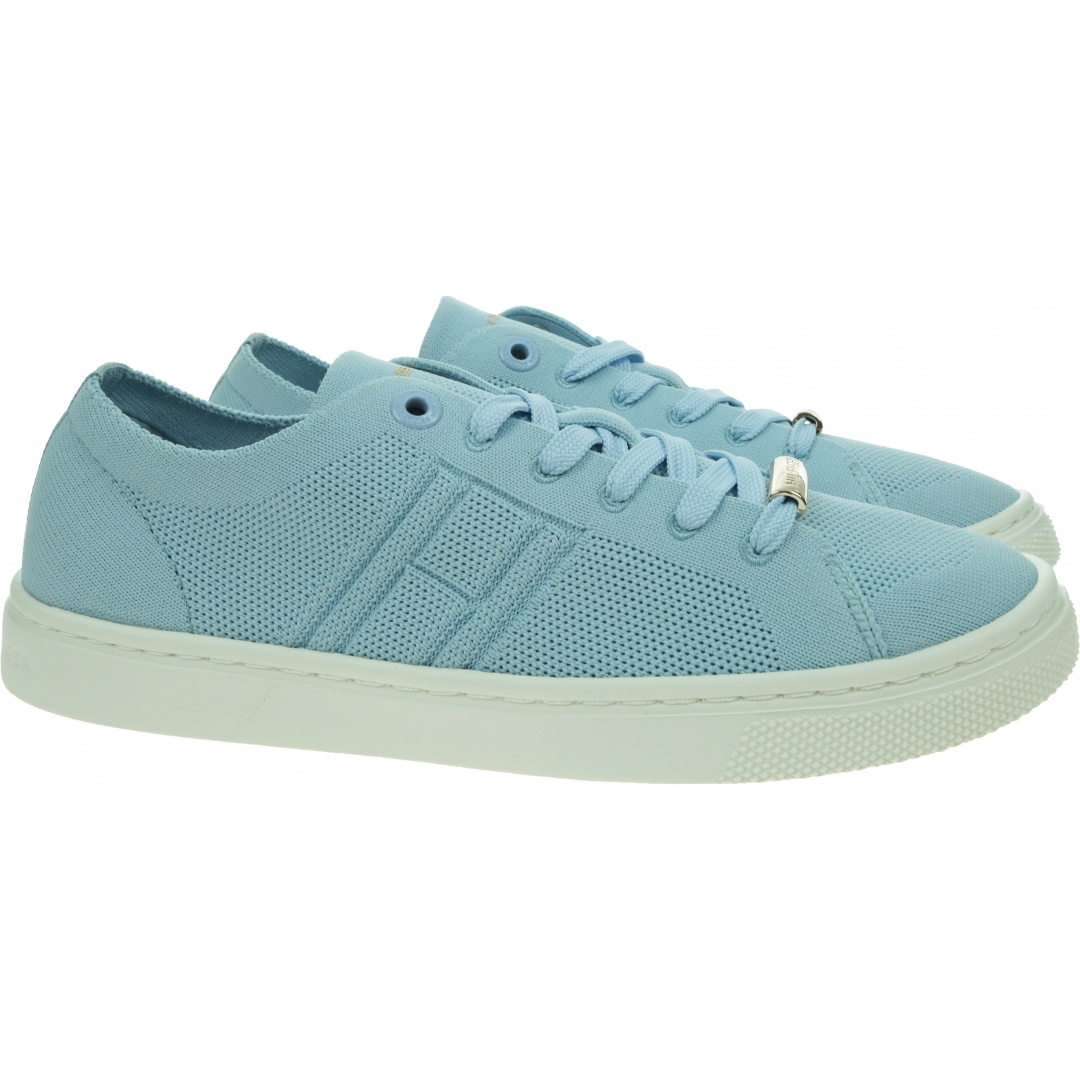 Sneakersy TOMMY HILFIGER Knitted Light Cupsole FW0FW06332 C1O