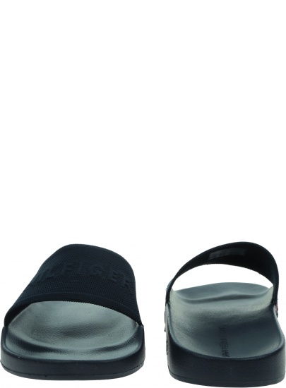 Klapki Męskie TOMMY HILFIGER Corporate Knited Beach Sandal FM0FM04062 DW5