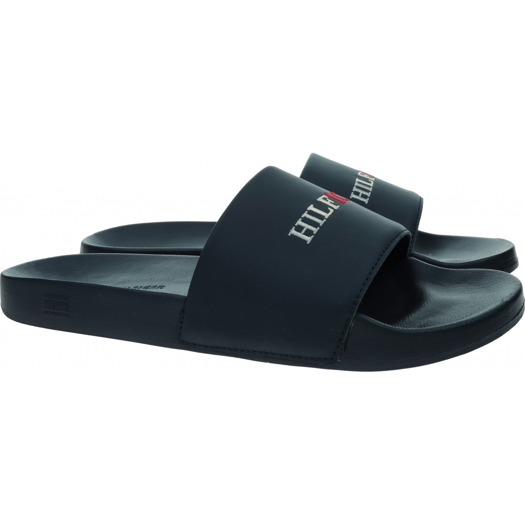 Klapki Męskie TOMMY HILFIGER Colorful Hilfiger Pool Slide FM0FM04060 DW5