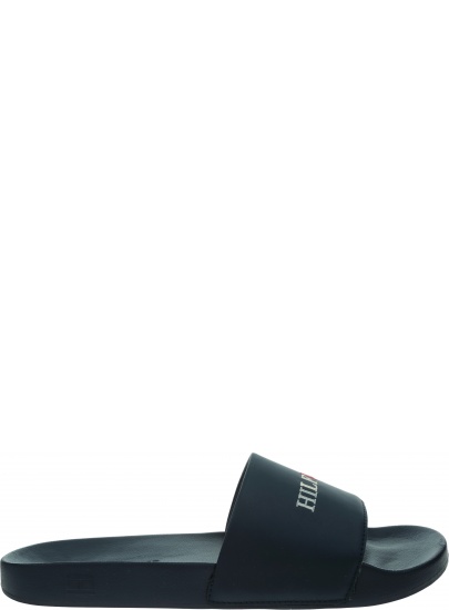 Klapki Męskie TOMMY HILFIGER Colorful Hilfiger Pool Slide FM0FM04060 DW5