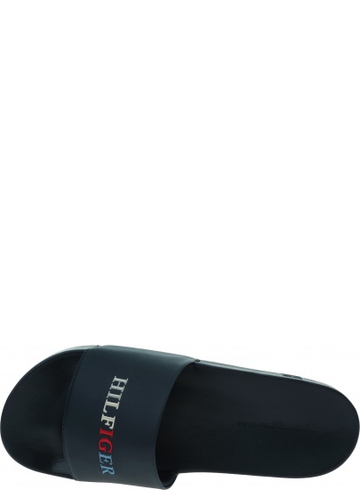 Klapki Męskie TOMMY HILFIGER Colorful Hilfiger Pool Slide FM0FM04060 DW5